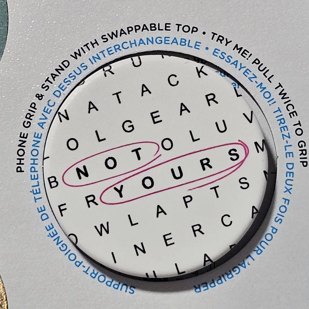 Popsocket - My Word (WORD SEARCH)
